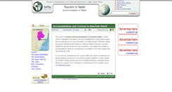 Desktop Screenshot of natal-accommodation.co.za